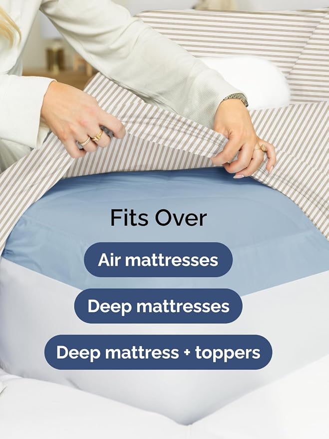 Extra Deep Queen Fitted Sheet - Image 6