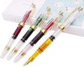 Lanxivi Yongsheng 3011 Demonstrator Clear Classical Fountain Pen Fine Nib Arrow by LanxiviDirect