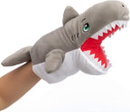 HollyHOME Shark Hand Puppets Stuffed Ocean Animals Hand Puppet Plush Animal - Image 3