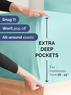 Extra Deep Queen Fitted Sheet - Image 2