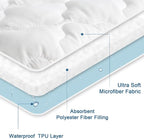 Full XL Mattress Protector Pad Waterproof Quilted, Breathable & Cooling Full XL - Image 3