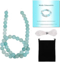 8mm Matte Light Amazonite Bead, 15-Inch Matte Round Loose Stone Beads by THRELE