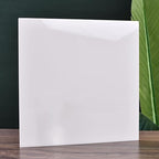 6 PCS White Cast Acrylic Opaque Plastic Sheet 8 x 8 Inch, - Image 2