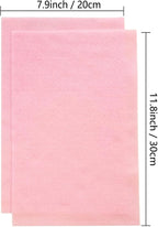 Jtnohx Color Felt, Soft Felt Sheets, 1.4mm Thick 8"x12" Handicraft Felt Fabrics - Image 4