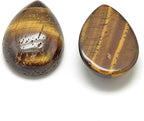 Fashewelry Natural Teardrop Flat Back Cabochons Beads - Image 2
