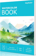 Hapikalor Watercolor Paper Pad, 140lb/300gsm Artist Painting Drawing Paper Book by Hapikalor