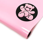DUEUIOE Light Pink Puff Vinyl Heat Transfer 12Inch x 6Ft, Puff Htv by Unknown