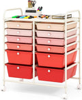 BECOMFORT 12-Drawer Rolling Cart by BECOMFORT