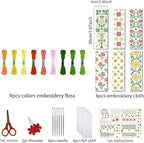 FREEBLOSS 6 PCS Cross Stitch Bookmark Kits - Image 2
