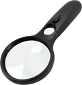 SeeZoom Magnifying Glass with Light, 3X Large Lens + 12X High Power Lens by seezoom