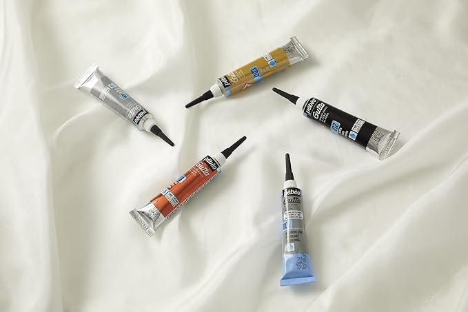 PEBEO Setasilk Silk Painting Water Based Gutta 20-Milliliter Tube, 0.68 Fl Oz - Image 4