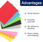 MECCANIXITY Foam Sheets Crafts 35x19 Inch 2mm EVA Craft Foam Paper Foam Sheets - Image 3