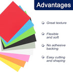MECCANIXITY Foam Sheets Crafts 19x19 Inch 1mm EVA Craft Foam Paper Foam Sheets - Image 3