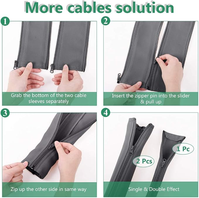 StangH Cable Management Sleeve Organizer - Image 4