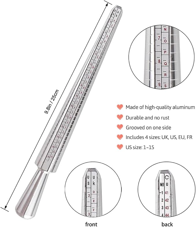 Meowoo Ring Sizer Measuring Tool - Image 3
