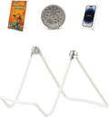 KINGDOM SOLUTIONS MADE IN USA 12-Pack Adjustable White Metal Easels by KINGDOMSOLUTIONS