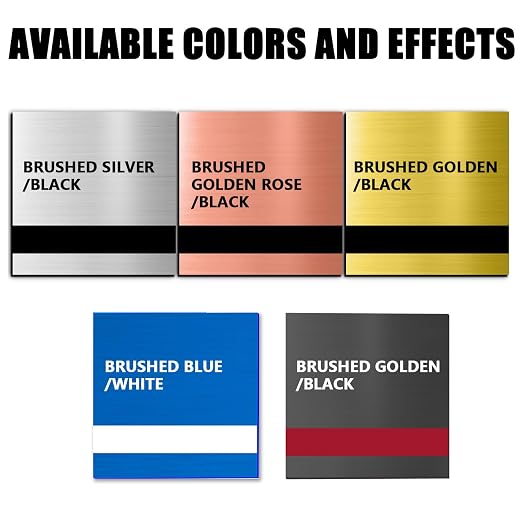 5PCS Laser Engraving Double Color ABS Plastic Sheet, Two-Tone Laserable - Image 2