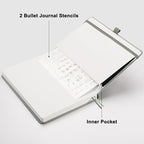RETTACY Blank Journal Notebook, 192 Pages, A5 Medium Size | Leather Hardcover - Image 7