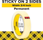 Scotch Double Sided Tape, Office and School Supplies - Image 2