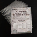 300 Pockets Coin Binder Pages 1.38" Collection Album Holder 10 Pcs | OSOPOLA - Image 7