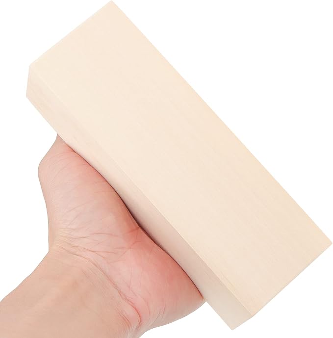JOIKIT 15 Pack 5 x 2 x 2 Inches Basswood Carving Blocks, Unfinished Soft Wood - Image 5