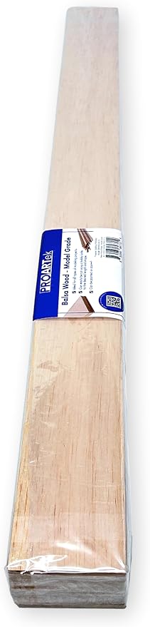 Proartek PK00042 Model BWH005X010 Pack of 10 Balsa Wood Sheets, and - Image 5