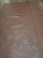 NAT Leathers | Milk Chocolate Dark Brown 2 Tone Fenice Soft Faux Vegan Leather - Image 5