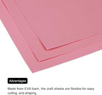 MECCANIXITY EVA Foam Sheets Light Pink 19.7 Inch x 19.7 Inch 1mm Thick Crafts - Image 5