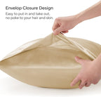BEDELITE Satin Body Pillow Cover, Super Soft and Cooling Body Pillow Pillowcase - Image 4