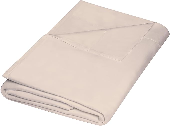 ZPECC King Flat Sheet Only 1 Pack, Durable Beige Top Bed Sheets Hypoallergenic by ZPECC-ABrandThatHasBeenFocusedOnBabyProductsFor18Years
