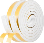 Kikerike Self Adhesive Foam Tape Weatherstrip 3/4in x 5/16in x 20Ft High by Kikerike