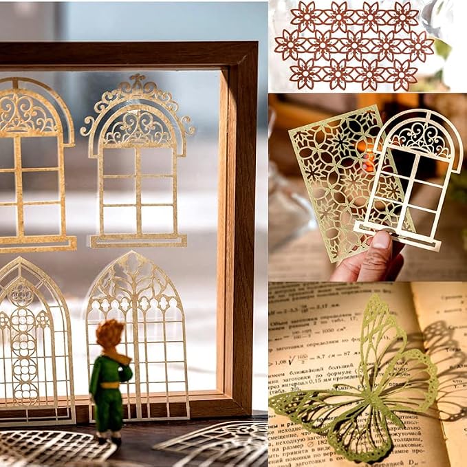 Vintage Scrapbook Cutouts Paper Lace - Image 6