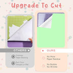 Tintnut Boho Permanent Vinyl 8 Sheets 12''x10'' Mint Green Adhesive Vinyl | - Image 4