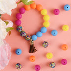 ASTARON 100 Pcs 15mm Silicone Beads - Image 4