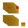 XLNT TECH Engraving Blank Materials ABS Double Color Plastic Sheet, Matte by MaterialsParts