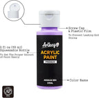 Artkey Acrylic Paint Set, 16 Colors 2 oz/59 ml Acrylic Paint Kit - Image 2