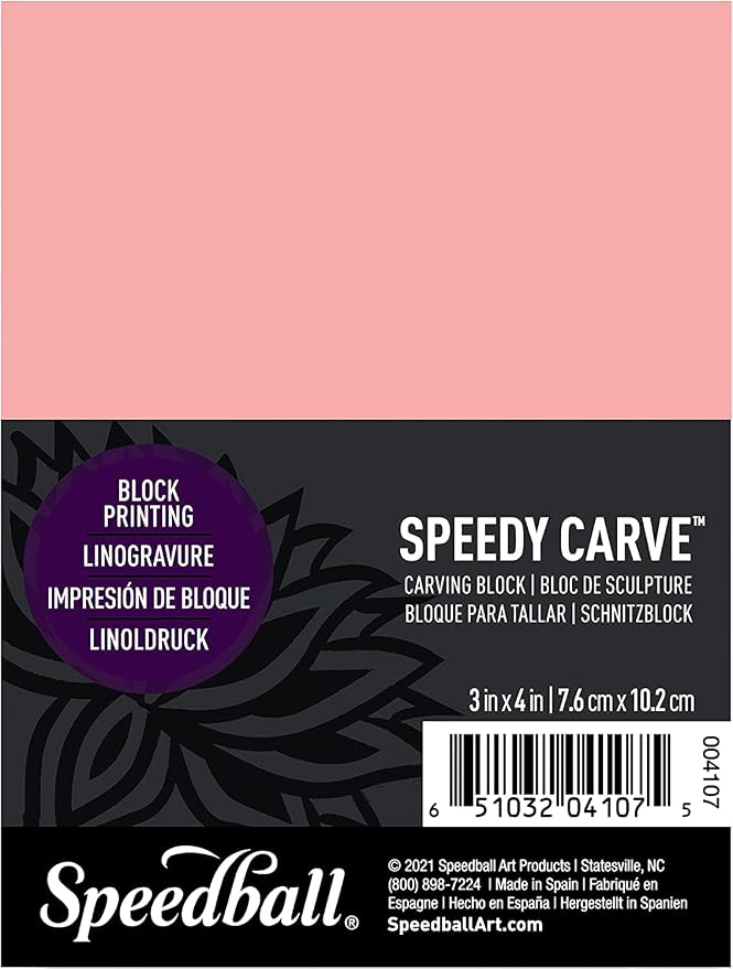 Speedball Speedy-Carve Block Printing Carving Block, 3 x 4 Inches - Image 2