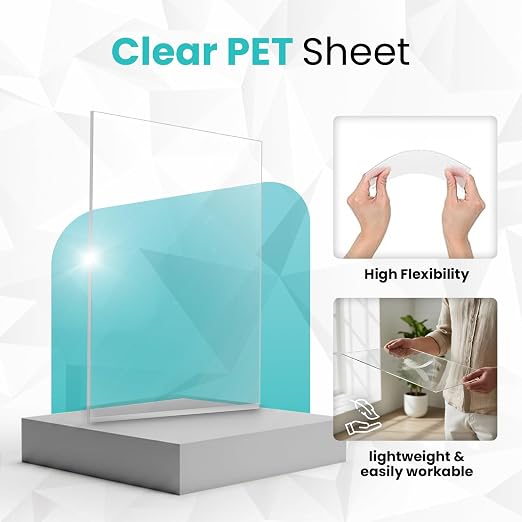 16"x20", Flexible PET Plexiglass Sheets | Transparent, shatter-resistant - Image 3