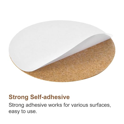 uxcell 100 Pcs Self-Adhesive Cork Round - Image 4
