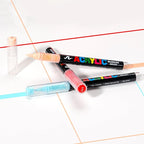 Acrylic Paint Markers Pens, 48 Vivid Colors Acrylic Markers Set, Direct Liquid - Image 6
