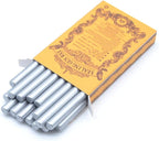 Silver Wax Seal Sticks for Wedding Invitations, Small Glue Gun Sealing Wax by TELOSMA