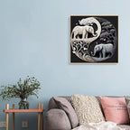Eiazuiks Diamond Painting Kits for Adults, Elephant 5D DIY Diamond Art Kits - Image 3