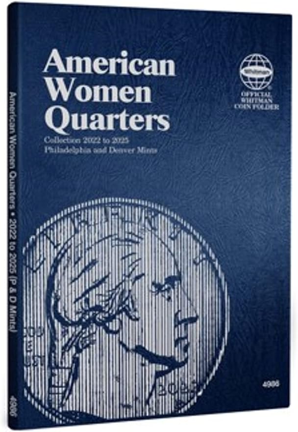 Whitman US American Women Quarter Coin Folder 2022 ? 2025 #4986 by Unknown