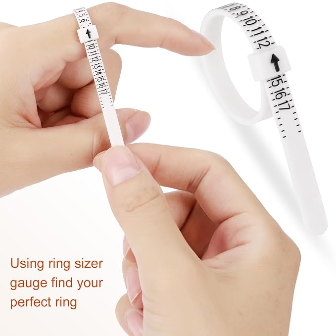 Ring Sizer Measuring Tool Kit, Ring Mandrel Measurer, US Ring Size 0-13 - Image 8