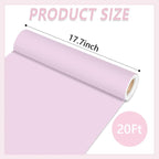Qyeahkj Lavender Bulletin Board Paper Roll Light Purple Bulletin Board - Image 2