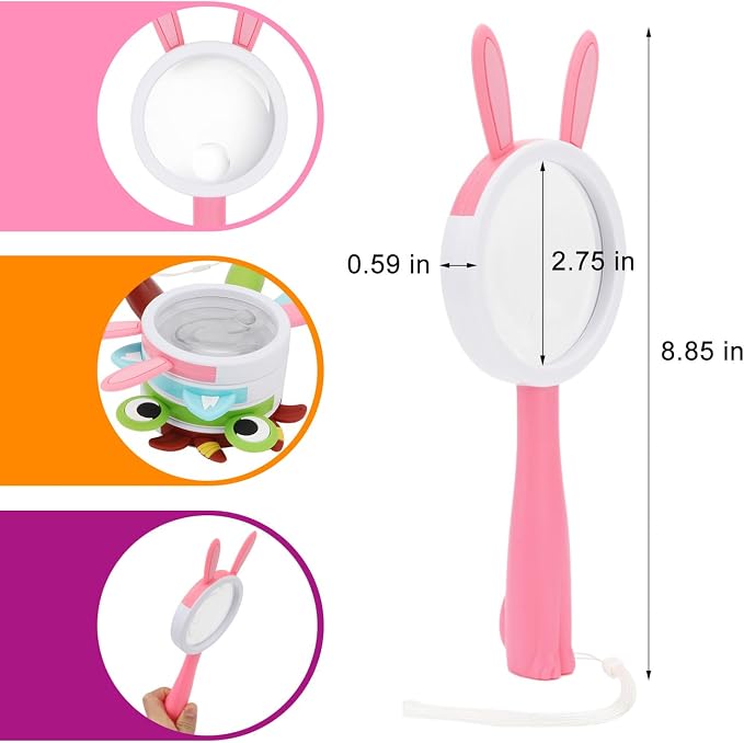 Children Handheld Magnifying Glass - Image 2
