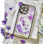 Transparent Pressed Flower Stickers 320 PCS-Dried Resin Leaves- Floral - Image 3