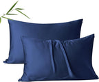 2 Pack Cooling Pillow Cases, Viscose Derived from Bamboo Pillow Protectors King by ShunjieHome