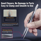 stedi 2PCS Precision Thickened Tweezer Set, Model Hobbyist Tools, Ultra - Image 2