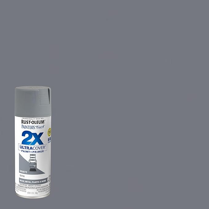 Rust-Oleum 334069 Painter's Touch 2X Ultra Cover Spray Paint, 12 oz, Satin - Image 2